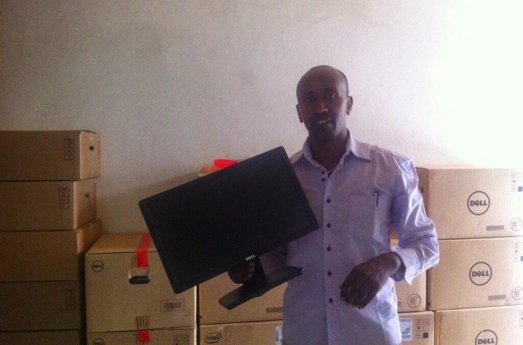 Computer Donation to Rural High School in Godin, Ethiopia