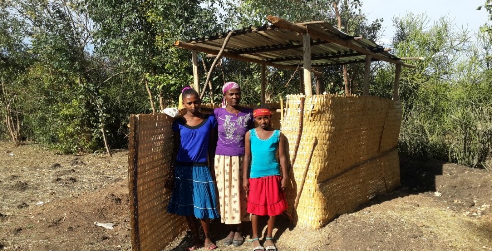 Private Latrine Brings Health and Happiness to Widowed Mother of 3
